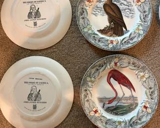 Vintage Audubon China Set by Adams. 12 Piece set in excellent condition