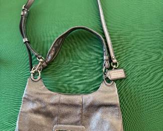 Gorgeous Coach Kristen Handbag in Silver