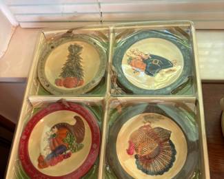 Thanksgiving coaster set