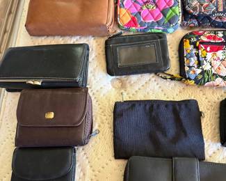 Genuine Leather wallets and change purses.