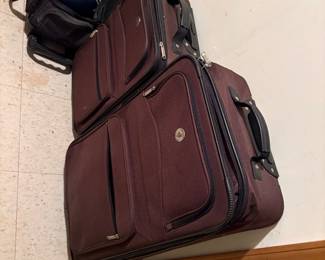 set of luggage