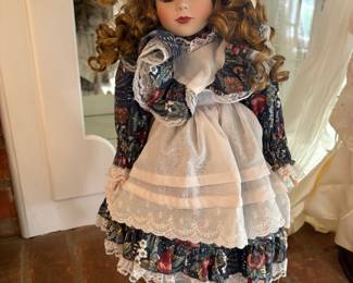 Beautiful Wimbledon Porcelain Doll