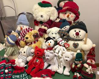 Christmas stuffies for the whole family to enjoy!