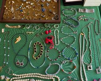 Costume jewelry, rings and more