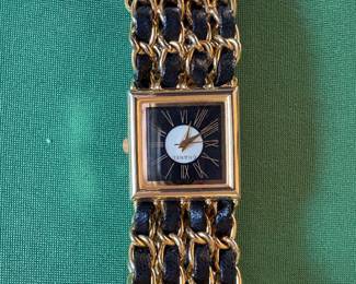 Faux Chanel Wristwatch