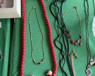 Unique costume jewelry for holidays, teachers and making a statement!