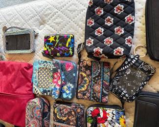 Vera Bradley wallets, and other small items