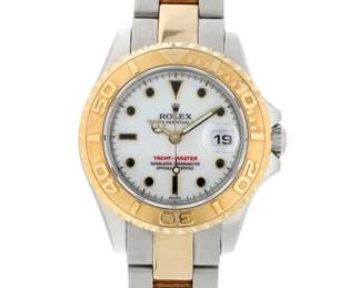 GOLD ROLEX 36 mm Yachtmaster