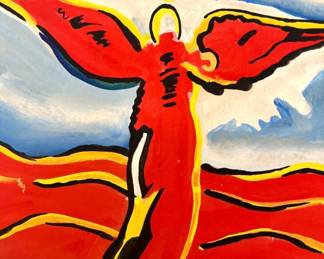 Peter Max "Angel"