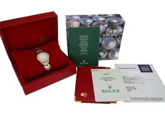 Yacht auction 36 mm Rolex with box pic