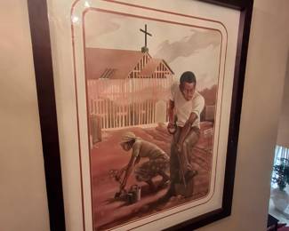 Signed artwork
