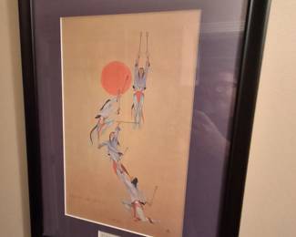 Signed and numbered artwork