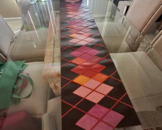 A leather runner!