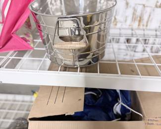 Metal ice bucket. $15