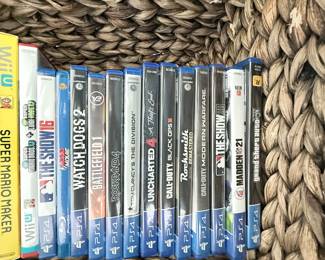 PlayStation video game lot — Watch Dogs 2, Battlefield, Uncharted, Madden NFL and more. $60 for all