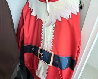 Santa suit costume — just in time for the holidays. $30