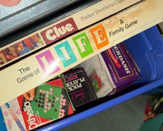 Clue + Life + other games