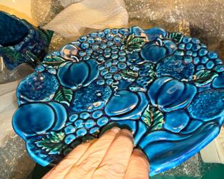 Inarco Japan Mood Indigo plates