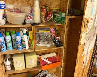 cleaning supplies