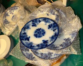 Blue + white Flo Blue Waldorf pattern