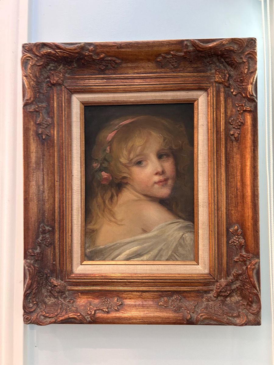 original & print art in beautiful carved frames