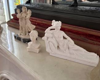 figurines and busts