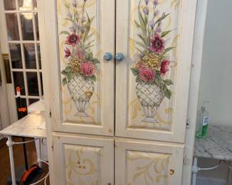 painted cupboard