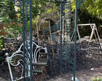metal garden arch