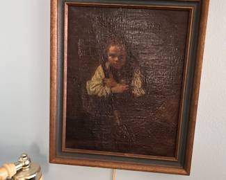 antique and vintage framed art