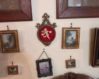 small vintage art pieces