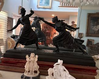 Drouot Fencing sculpture