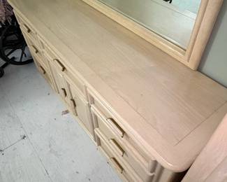 Broyhill Dresser with Arched Mirror
