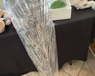 Artificial Flocked Decorative Birch Branches