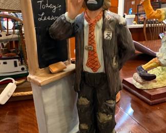 Emmett Kelly Jr. Collection 'Today's Lesson' Figurine