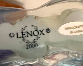 Lenox 2000 Wave Divers Dolphin Figurine
