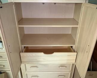 Broyhill Light Oak Armoire