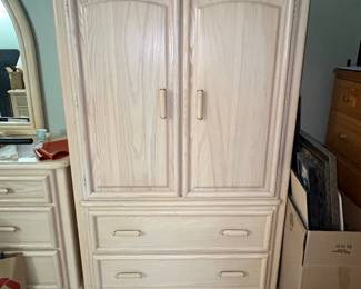 Broyhill Light Oak Armoire