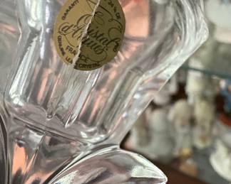 Cristal d'Arques France Crystal Vase