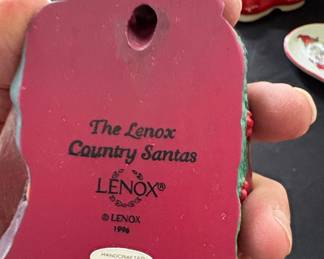 Lenox The Country Santas Figurine by Linda M Horn