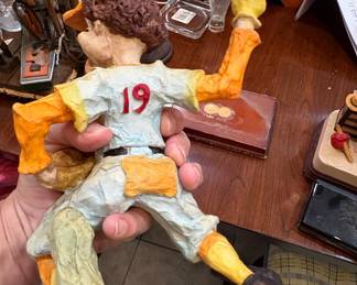 Davar Originals Baseball Pitcher Clown Figurine