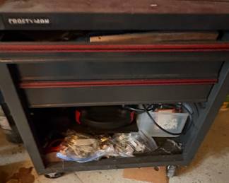 Craftsman 3 Drawer Top Chest and 2 Drawer Rolling Cabinet Set