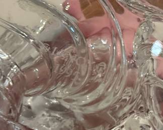 Lenox Dolphin Sculpture on Crystal Wave
