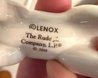 Lenox Rudolph the Red-Nosed Reindeer Ornament