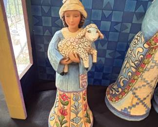 Jim Shore Heartwood Creek Bringing Praise Nativity Set