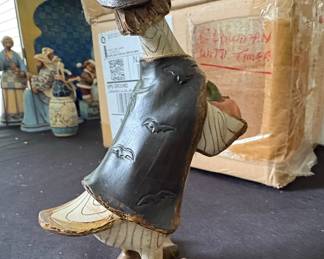 Jim Shore Heartwood Creek Halloween Witch Duck Figurine