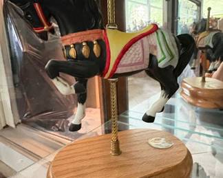 GP Carousel Horse Music Box
