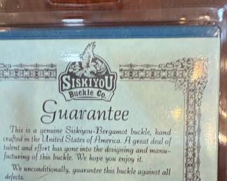 Siskiyou Budweiser University of Budweiser Belt Buckle