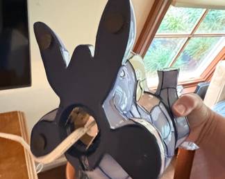 Disney Eeyore "Some Days Look Better Upside Down" Stained Glass Lamp