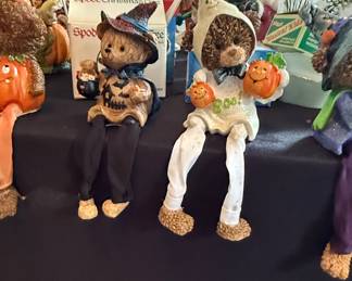 Boyds Bears Halloween Shelf Sitters