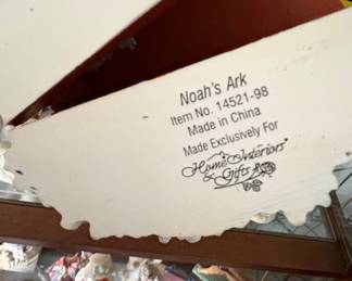 Home Interiors & Gifts Noah's Ark Figurine